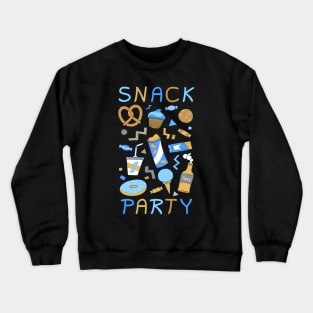 Retro Snack Party Crewneck Sweatshirt